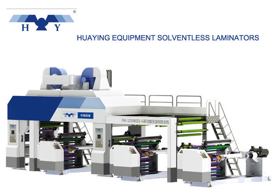 qualidade  PLC System Control Solventless Laminating Machine , Solventless Laminator fábrica