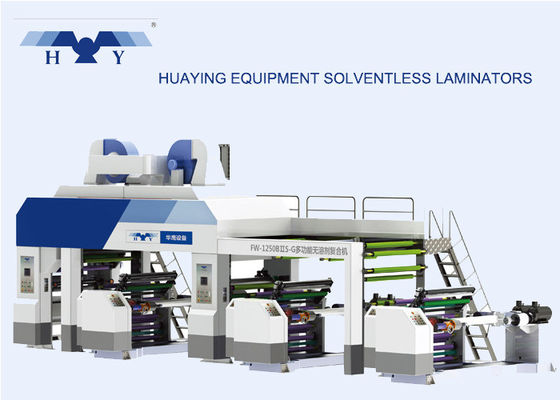 qualidade  Industrial High Speed Solventless Lamination Machine Configured With Solvent Type Laminated Functional Parts fábrica