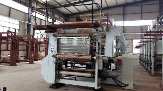 Máquina de impressão Flexographic de 10 cores com movimentação do servo motor, máquinas de impressão do Gravure