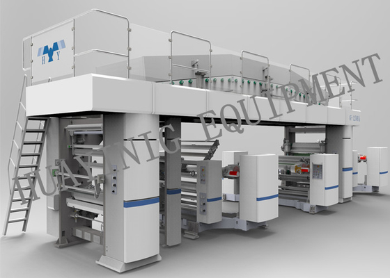Máquina molhada automática da laminação com os dois rolos que revestem a estrutura